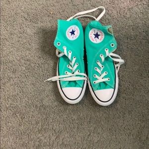 Teal converse